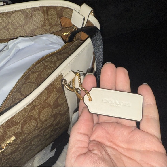 Coach Baby Bag in signature canvas - Picture 7 of 12